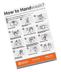 Hand washing guide